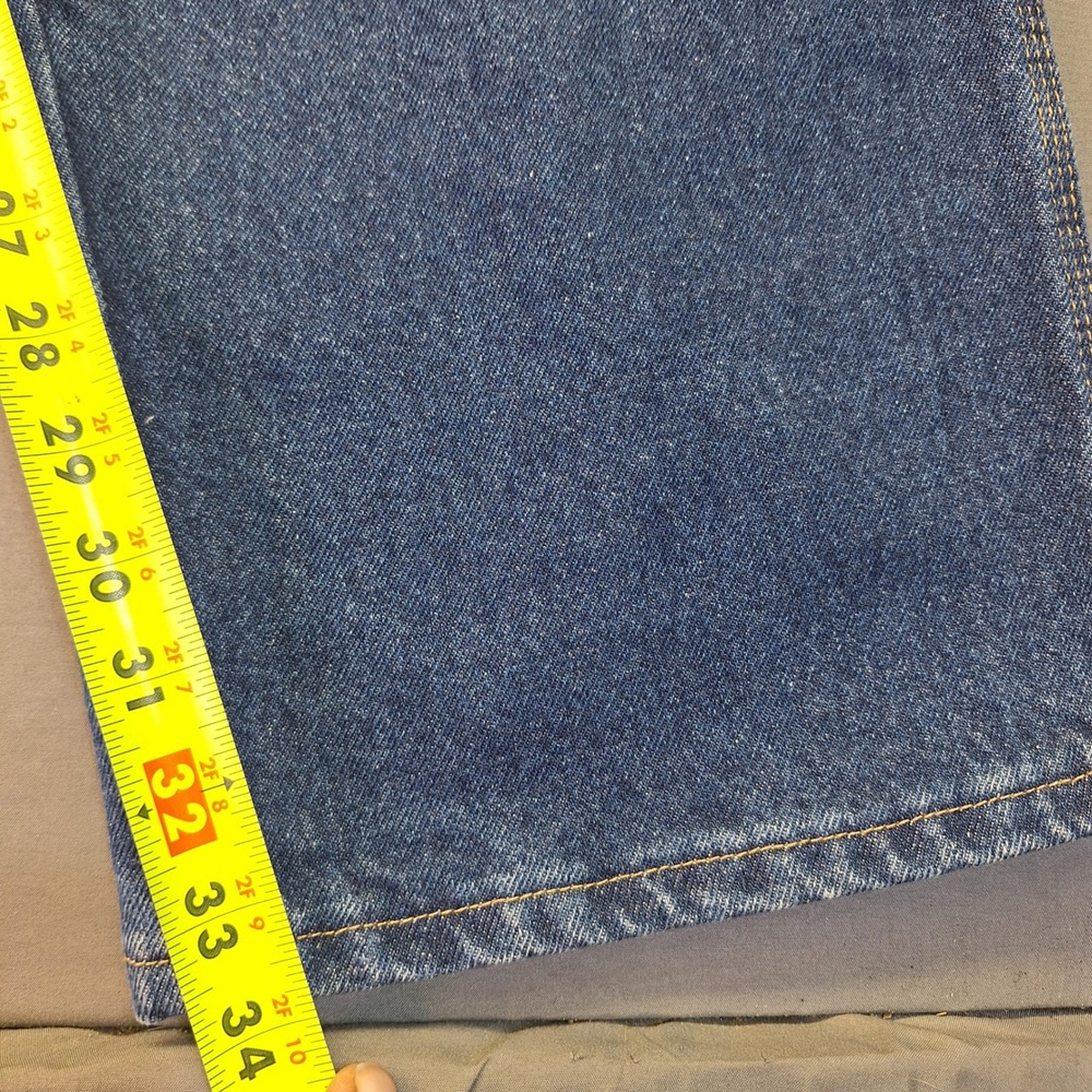Riggs Workwear by Wrangler Mens Work Horse Jeans Relaxed Fit Blue 42x34 3W001AI - Picture 3 of 13